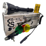 Lanterna P Armas Acionador Remoto 4 Cores +2 Bateria Reserva