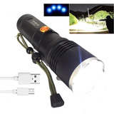 Lanterna P70 Holofote Super Potente Led Recarregável 168000w