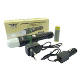 Lanterna Recarregável Imã Led T6 Zoom Cob Super Forte