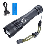 Lanterna T9 Tática Militar Longo Alcance 5000 Lumens
