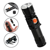 Lanterna Tatica 68000w Militar Longo Alcance Usb Cor Da Lant