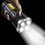 Lanterna Tática Led T9 Recarregável Potente Emergência Usb