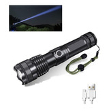 Lanterna Tática Mais Forte Do Mundo T9 Potente Usb Led Cree