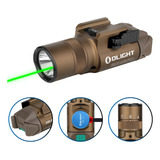 Lanterna Tática Olight Baldr Pro R 1350 Lúmens Laser Verde