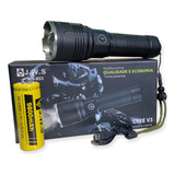 Lanterna Tatica Police Led Super Forte Ubs-c Com Zoom