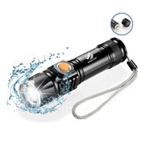 Lanterna Tática Recarregavel 68000w Potente A Prova D'agua