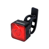 Lanterna Traseira Bike Led Inteligente Com Luz De Freio Auto