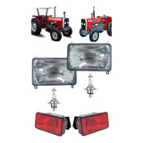 Lanterna Traseira + Farol Trator Massey