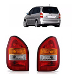 Lanterna Traseira Zafira 2001 2002 2003 2004 Tricolor Par