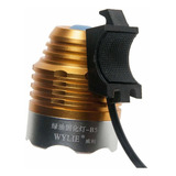 Lanterna Uv Ultra Violeta Usb 5v Wylie B5 Lampada Seca 8 Seg Cor Da Lanterna Dourado-escuro Cor Da Luz Violeta-escuro