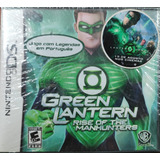 Lanterna Verde Nintendo Ds Original Lacrado + Starter Kit