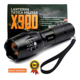 Lanterna X900 Zoom Tática Aventura Sos