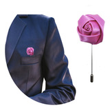 Lapela Broche De Tecido Terno Casamento Noivo Padrinho Flor
