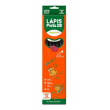 Lápis 2b Preto Leo & Leo Caixa Com 12 Unidades