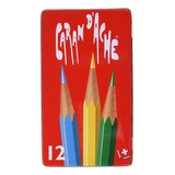 Lapis Aquarelavel Profissional 12 Cores Caran D'ache