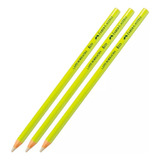 Lápis Borracha Faber Castell Kit Com 3 Unidades