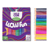 Lápis De Cor Barato 24 Cores Macio Material Escolar Leo&leo 