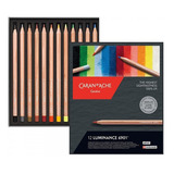 Lápis De Cor Caran D'ache Professional Luminance, 12 Unidades