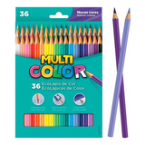 Lapis De Cor Escolar Multicolor 36