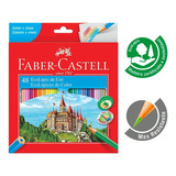 Lápis De Cor Faber Castell 48 Cores Ecolápis Sextavado