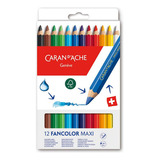 Lápis De Cor Jumbo Caran D'ache