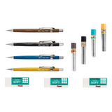 Lapiseira Pentel Sharp 0,3 0,5 0,7 0,9 + Grafite + Borracha