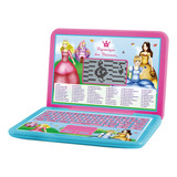 Laptop Infantil 60 Atividades Bilíngue Notebook Princesas