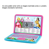 Laptop Infantil Bilíngue 60 Atividades Princesas