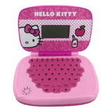 Laptop Infantil Educativo Hello Kitty Bilíngue Candide 5912