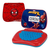 Laptop Infantil Homem Aranha Bilíngue Musical Candide