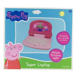 Laptop Infantil Mini Game Bilíngue Peppa Pig - Candide 