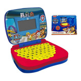 Laptop Infantil Patrulha Canina Atividades Bilingue Candide