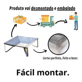 Lareira Para Ambientes Externos Grande Portátil