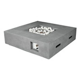 Lareira Para Areas Externas Mod. Fire Pit Tenerife Cinza- K3