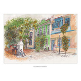 Largo Do Boticário - Aquarela Do Rio De Janeiro - A2