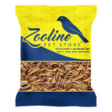Larvas De Tenébrio Comum Desidratado - 100 G - Zooline