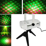 Laser Canhão Projetor Luz Led Holográfico Strobo Super Festa