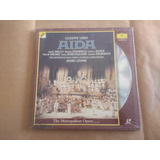 Laser Disc Verdi Ópera Aida. Novo!!! Lacrado!!!
