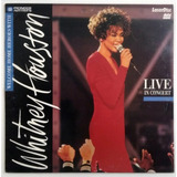 Laser Disc Whitney Houston - Live