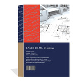 Laser Film Opaco 216x355 Para Fotolito Serig. Oficio 100 Fls Cor Cinza-claro