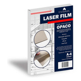 Laser Film Opaco Para Fotolito Serigrafia Desenho A4 C/100