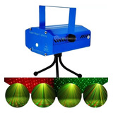 Laser Jogo De Luz Led Raios Holográfico Efeitos Strobo