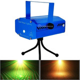 Laser Jogo De Luz Led Raios Holográfico Efeitos Strobo