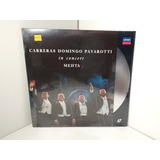 Laserdisc Carreras Domingo E Pavarotti In Concert Lacrado 