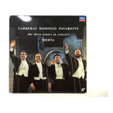 Laserdisc Carreras Domingo Pavarrotti Mehta -