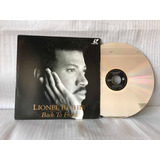 Laserdisc Lionel Richie- Back To Front