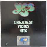 Laserdisc Yes - Greatest Video Hits Laserdisc Japão Não É Lp