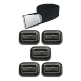 Lastro Para Mergulho - Kit 5 Lastros P + Cinto Fivela Inox