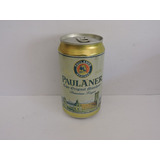 Lata Cerveja Antiga Paulaner Lacrada Meio