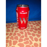 Lata Coca Cola Letra W 350ml Coleção 2021 Vazia Ler Tudo